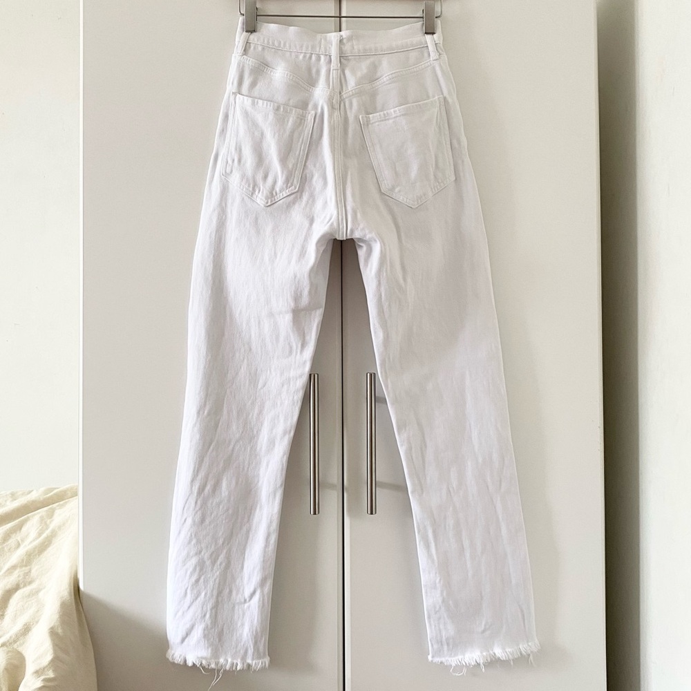 Agolde Riley High Rise Straight Crop Jeans (Stretch) - Picture 7 of 12